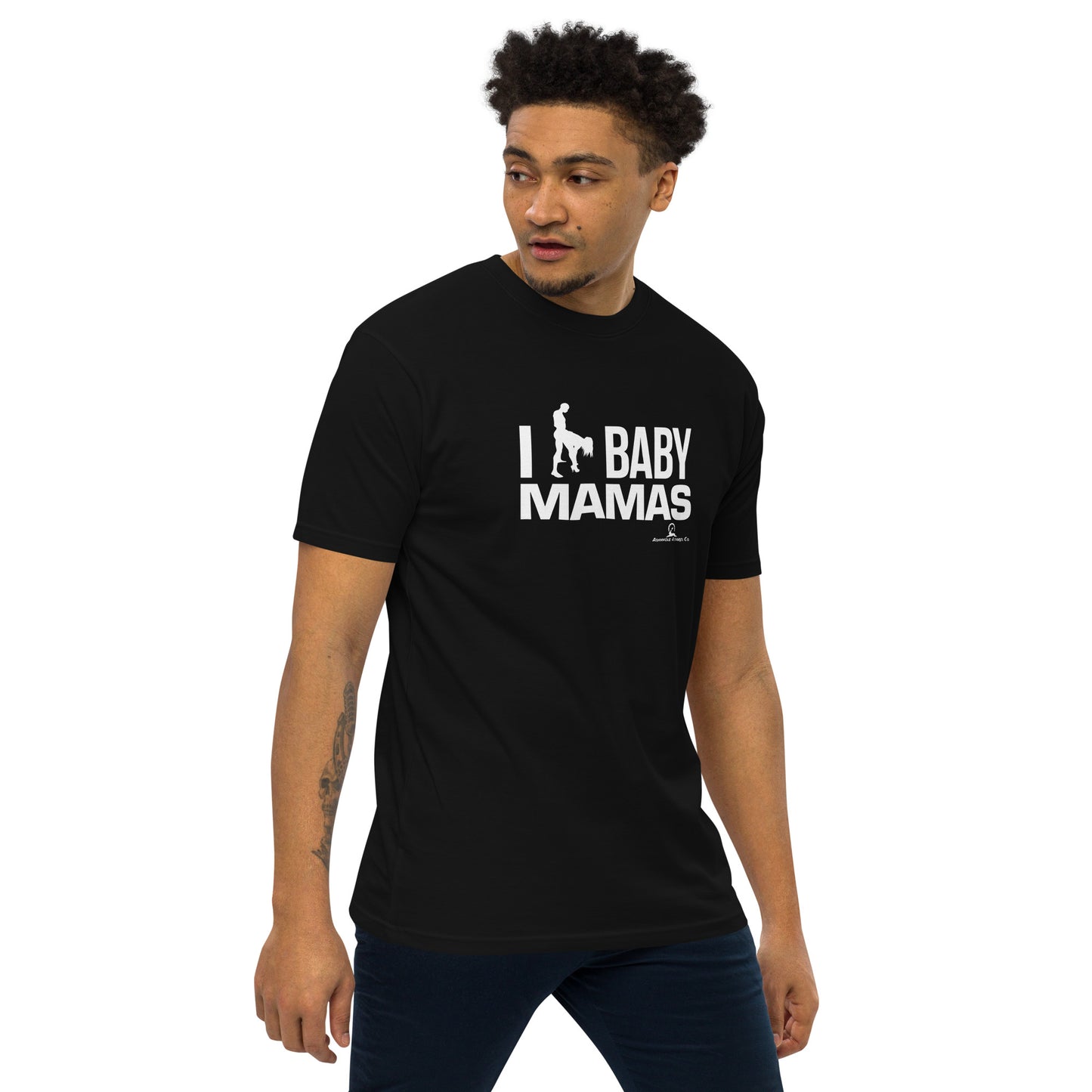 "I ** Baby Mamas" Men’s premium heavyweight tee