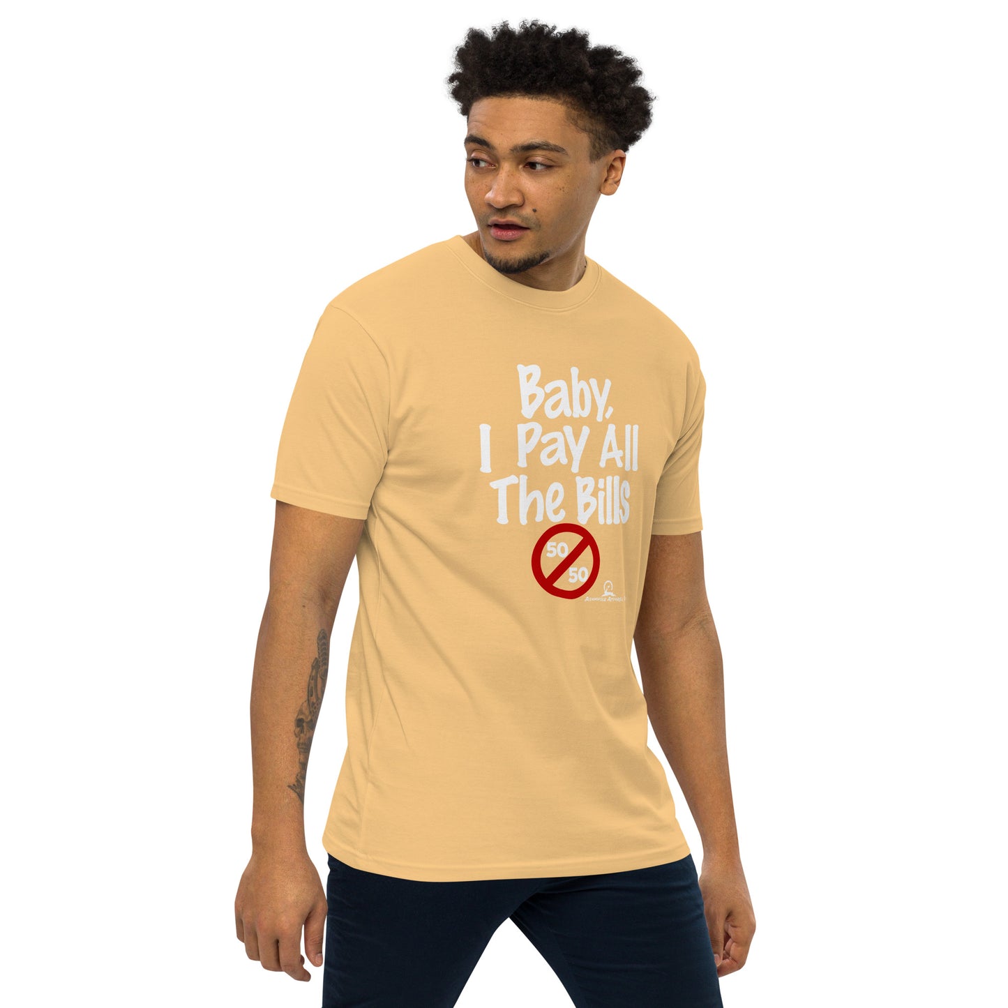 "Baby, I pay all the Bills" Men’s premium heavyweight tee