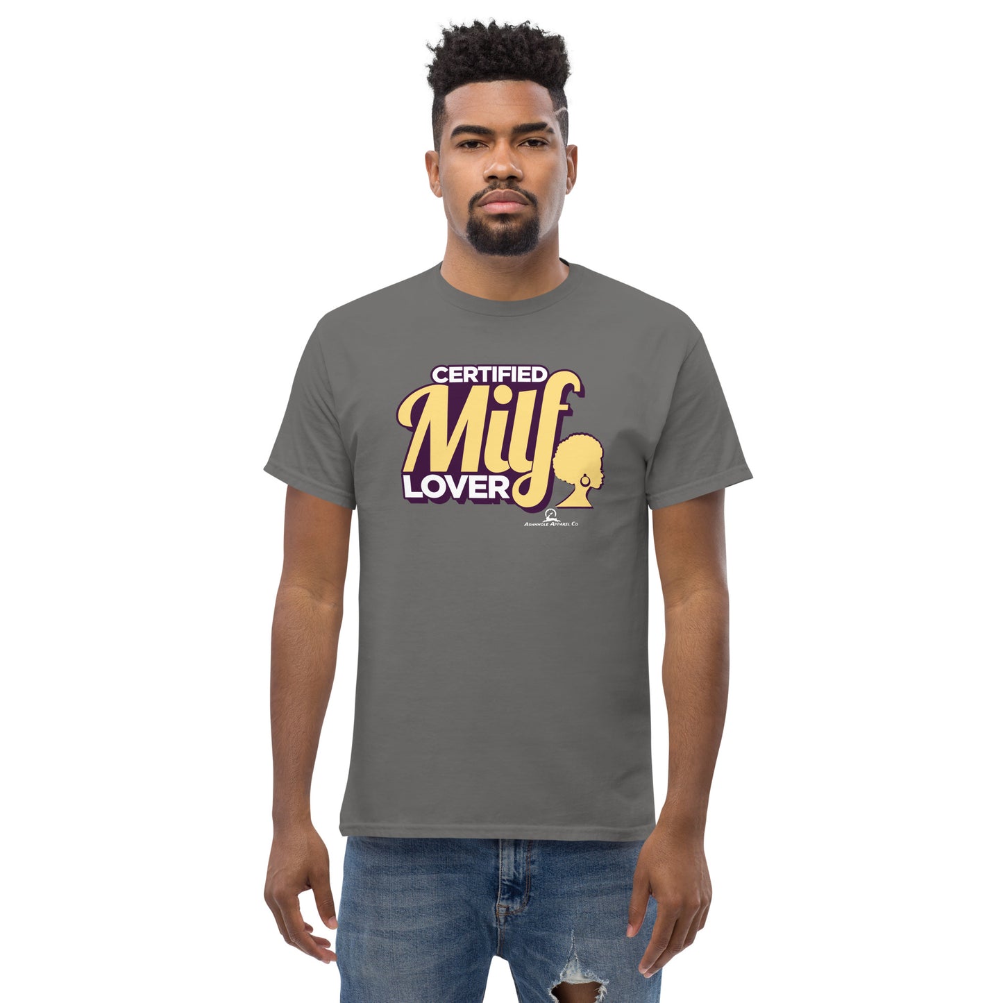 "Certified Milf Lover" Men's classic tee