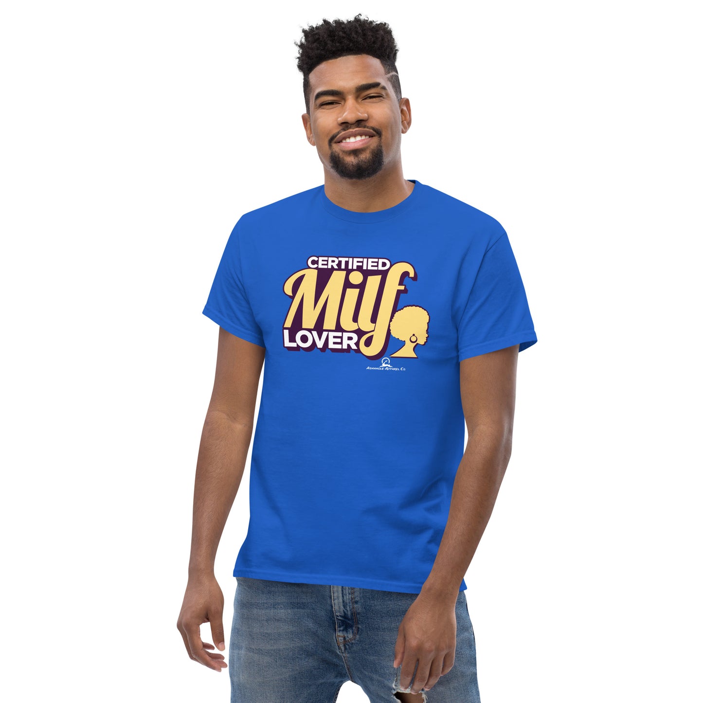 "Certified Milf Lover" Men's classic tee