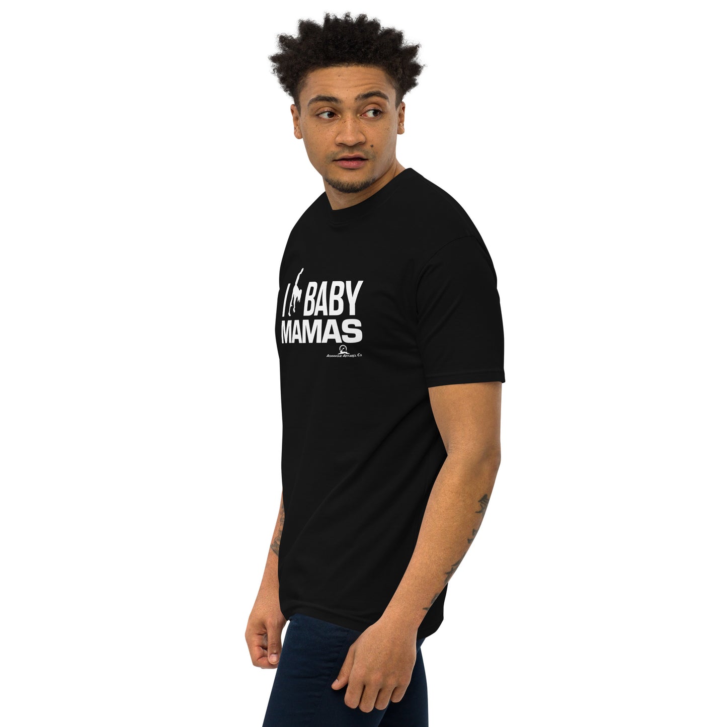 "I ** Baby Mamas" Men’s premium heavyweight tee