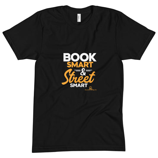 "BOOK SMART..."Unisex Crew Neck Tee