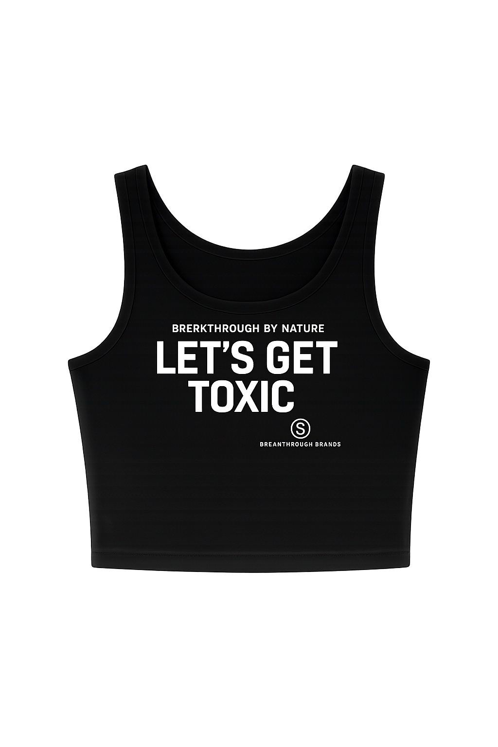 Let's Get Toxic Crop Top